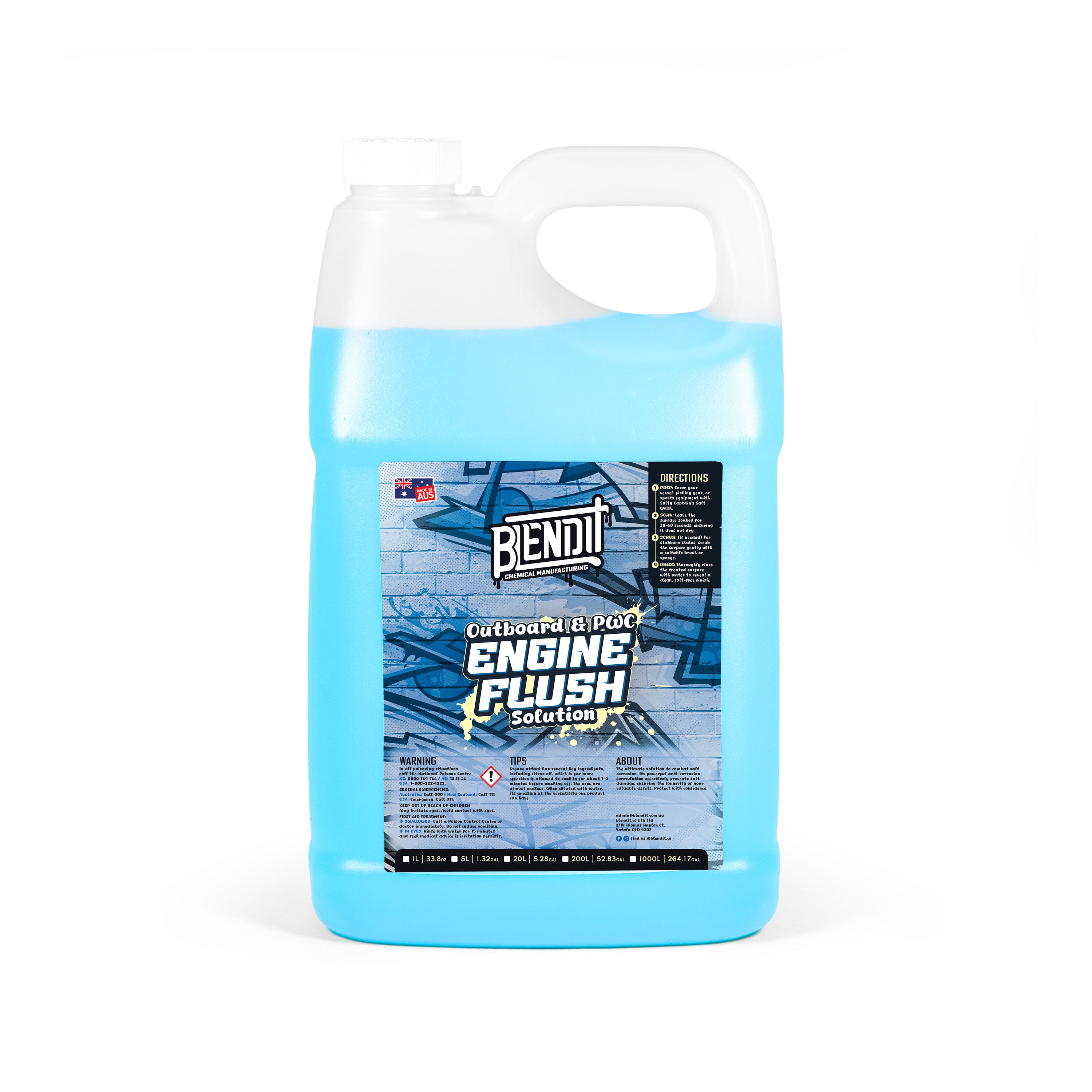 Anti-Corrosion Engine Flush Solution (pH-Neutral)