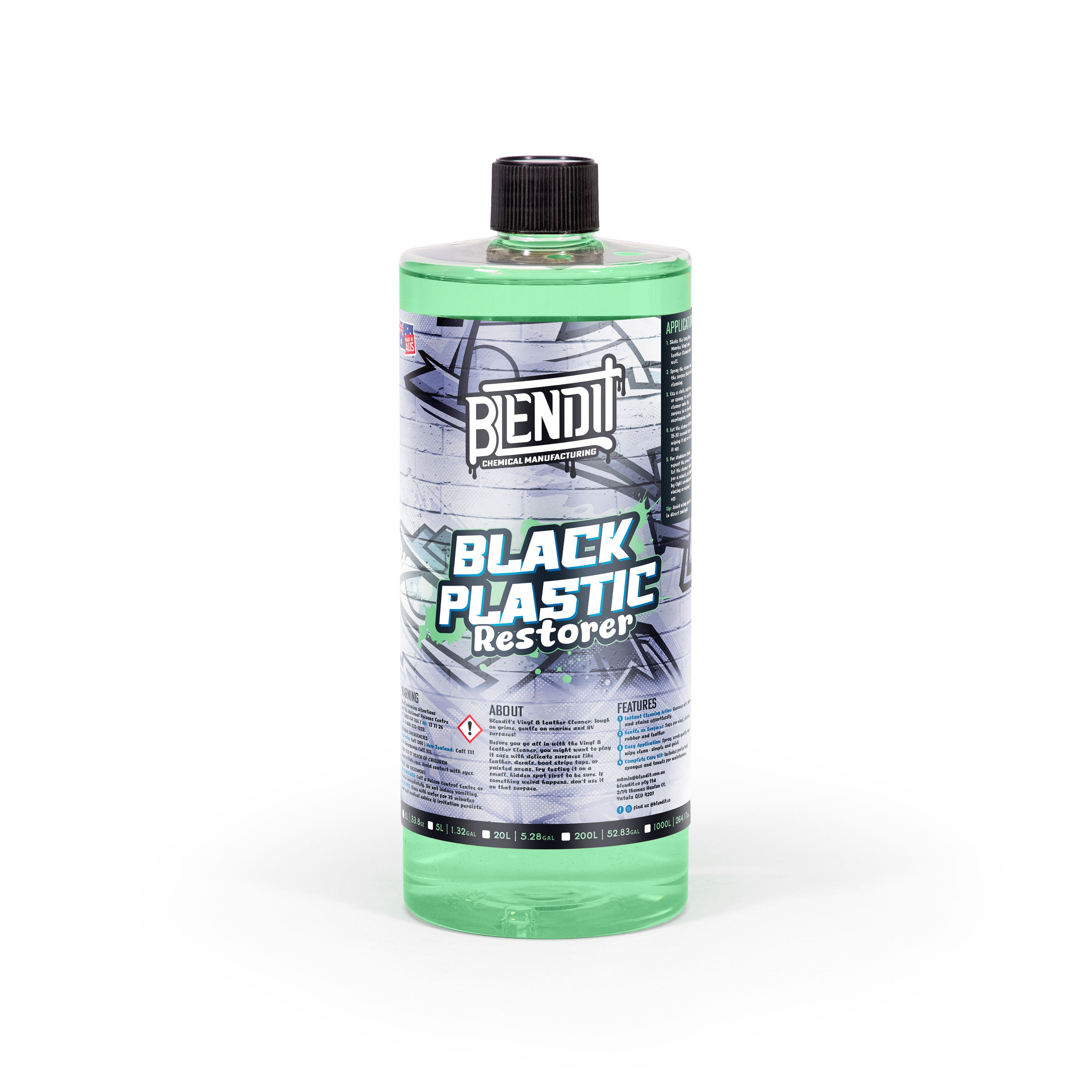 Black Plastic Restorer