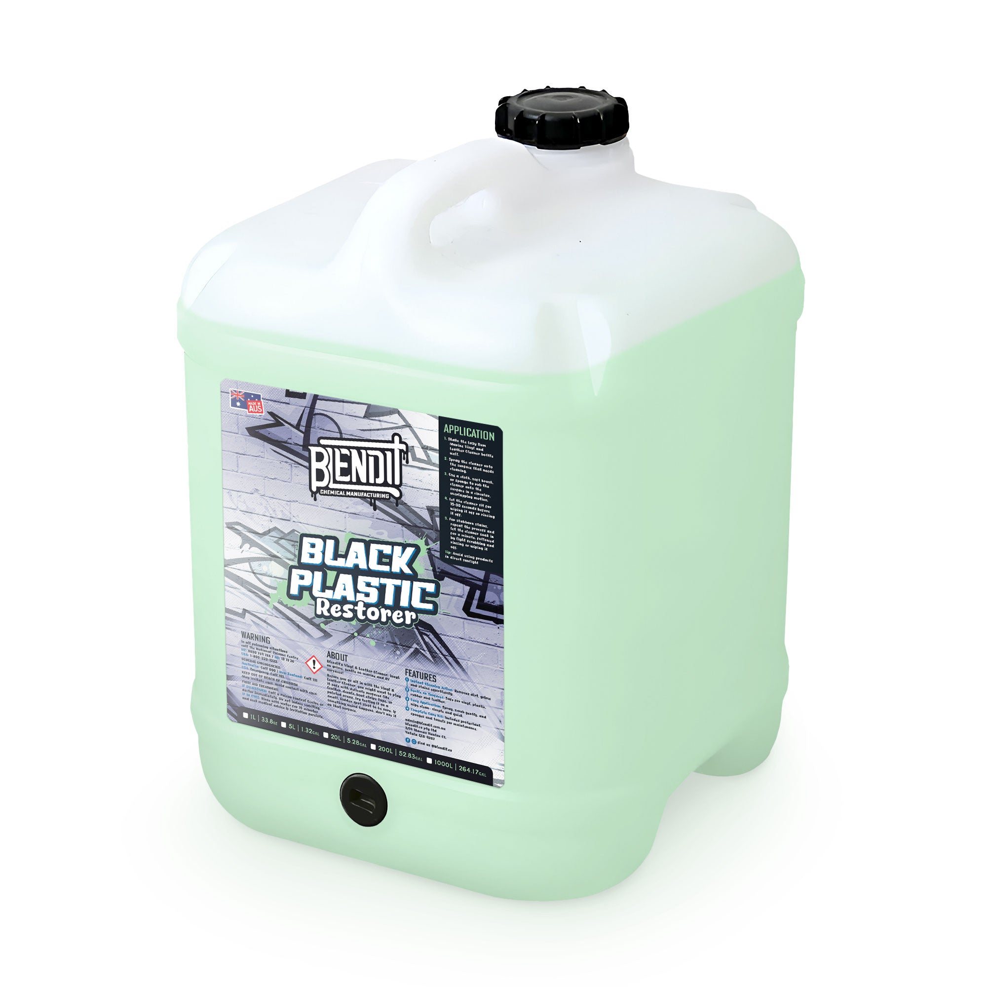 Black Plastic Restorer