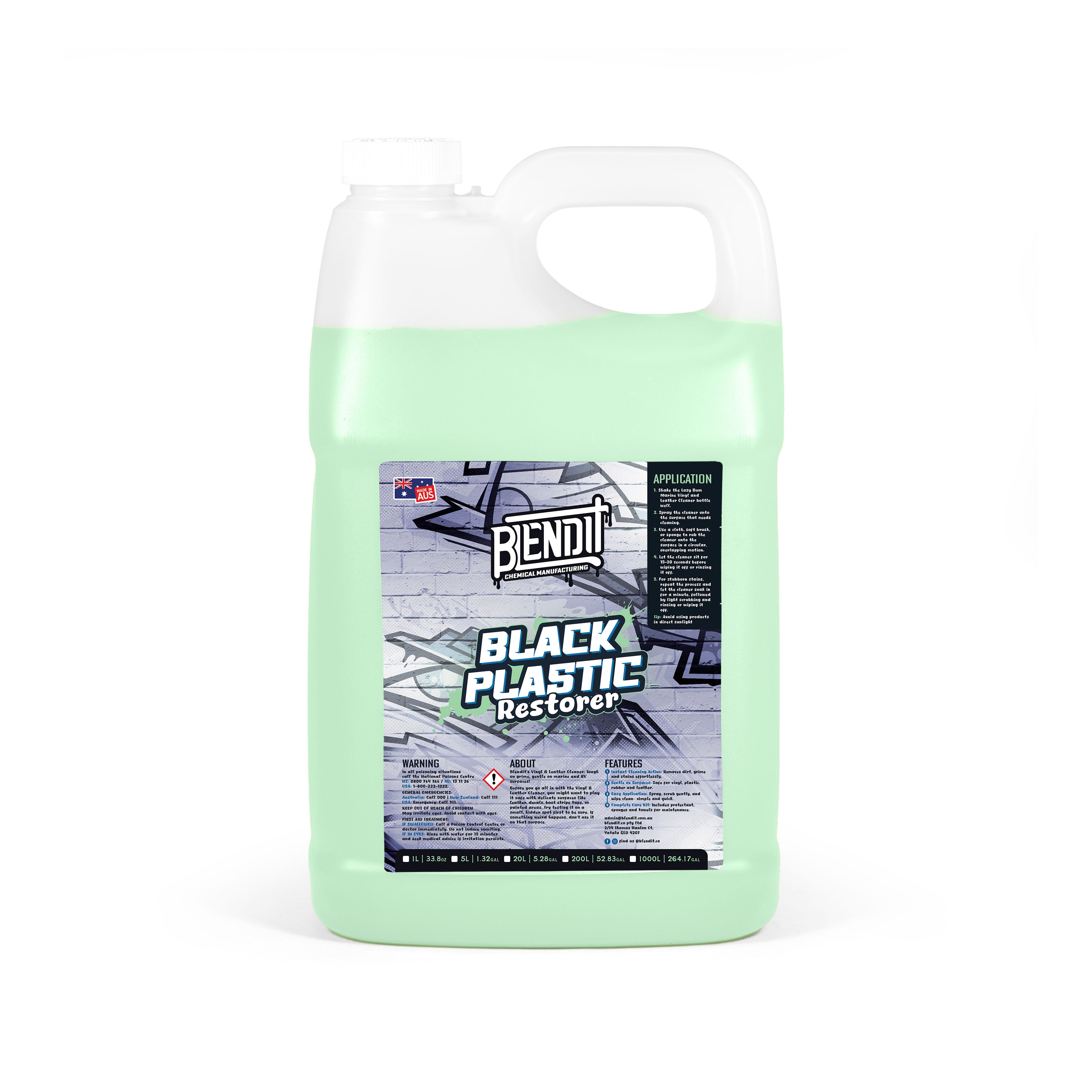 Black Plastic Restorer