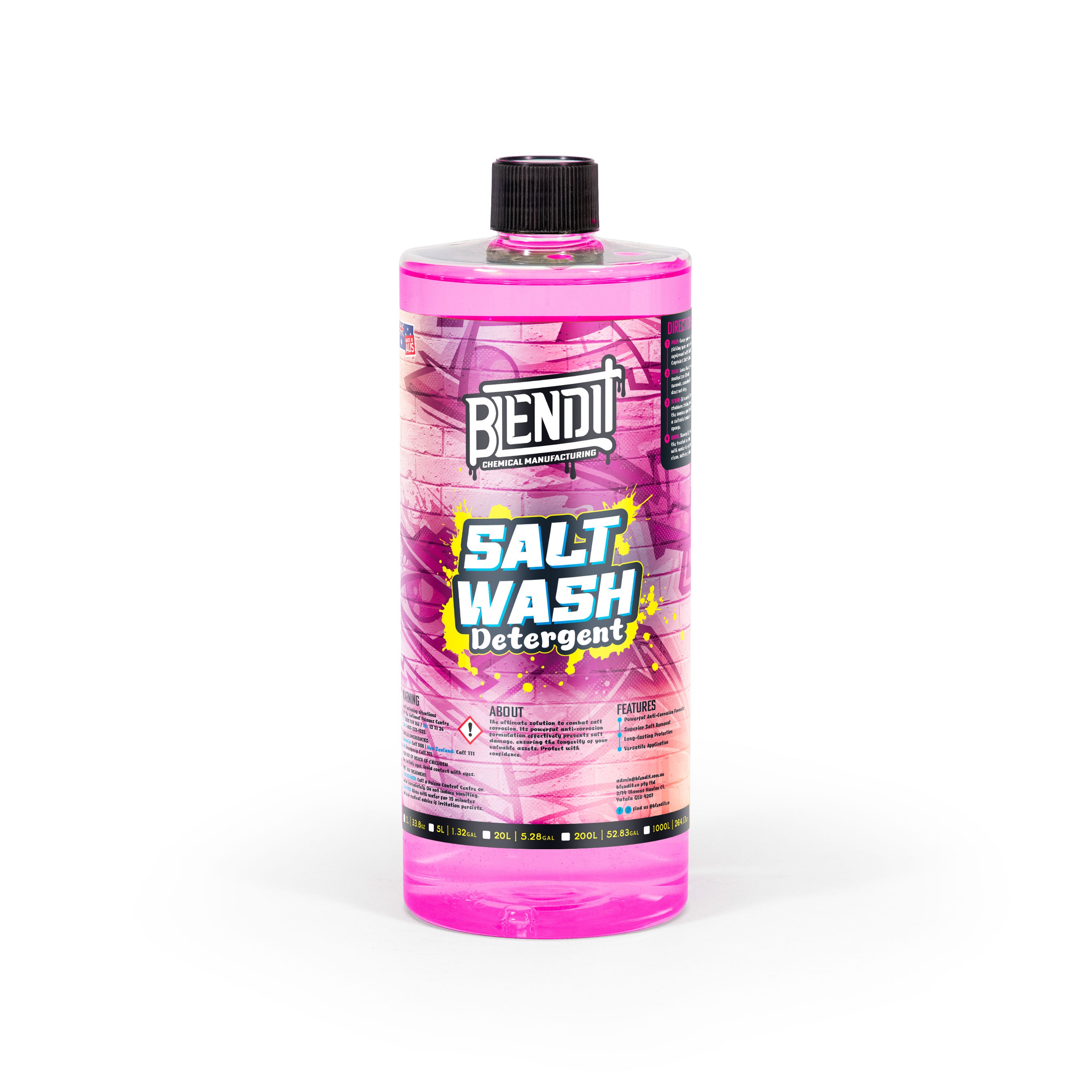 Salt Wash Detergent (pH-Neutral)