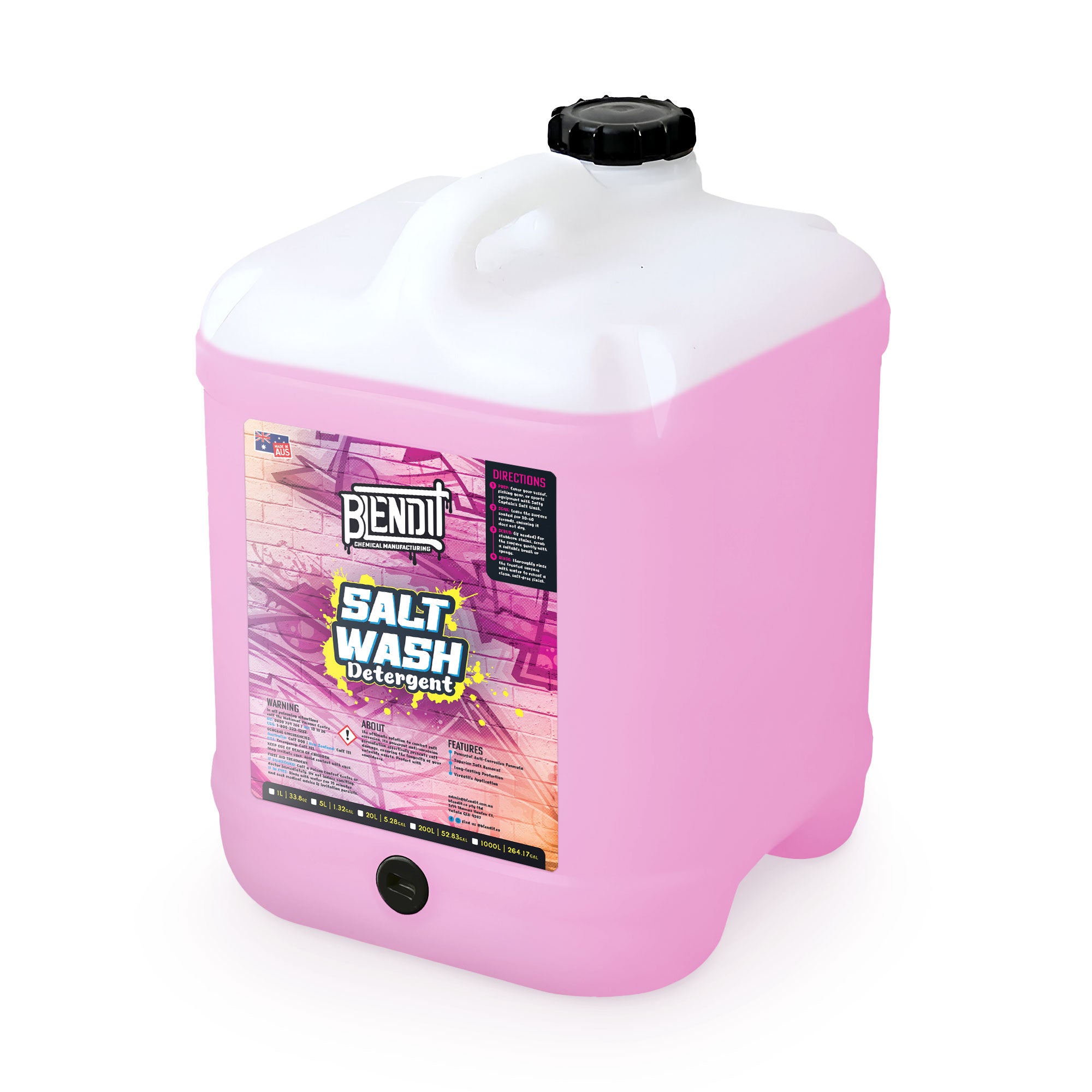 Salt Wash Detergent (pH-Neutral)