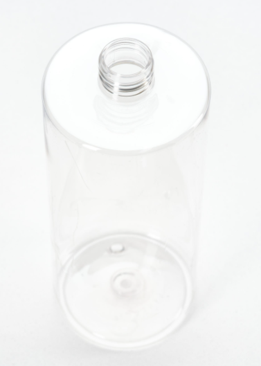 500ml Square Shoulder Bottle (Clear)
